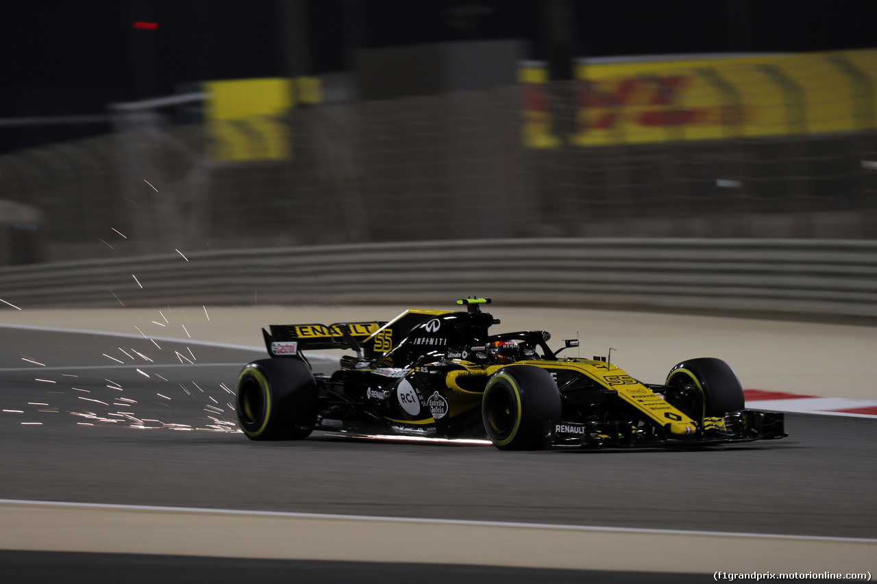 GP BAHRAIN, 06.04.2018 - Prove Libere 2, Carlos Sainz Jr (ESP) Renault Sport F1 Team RS18