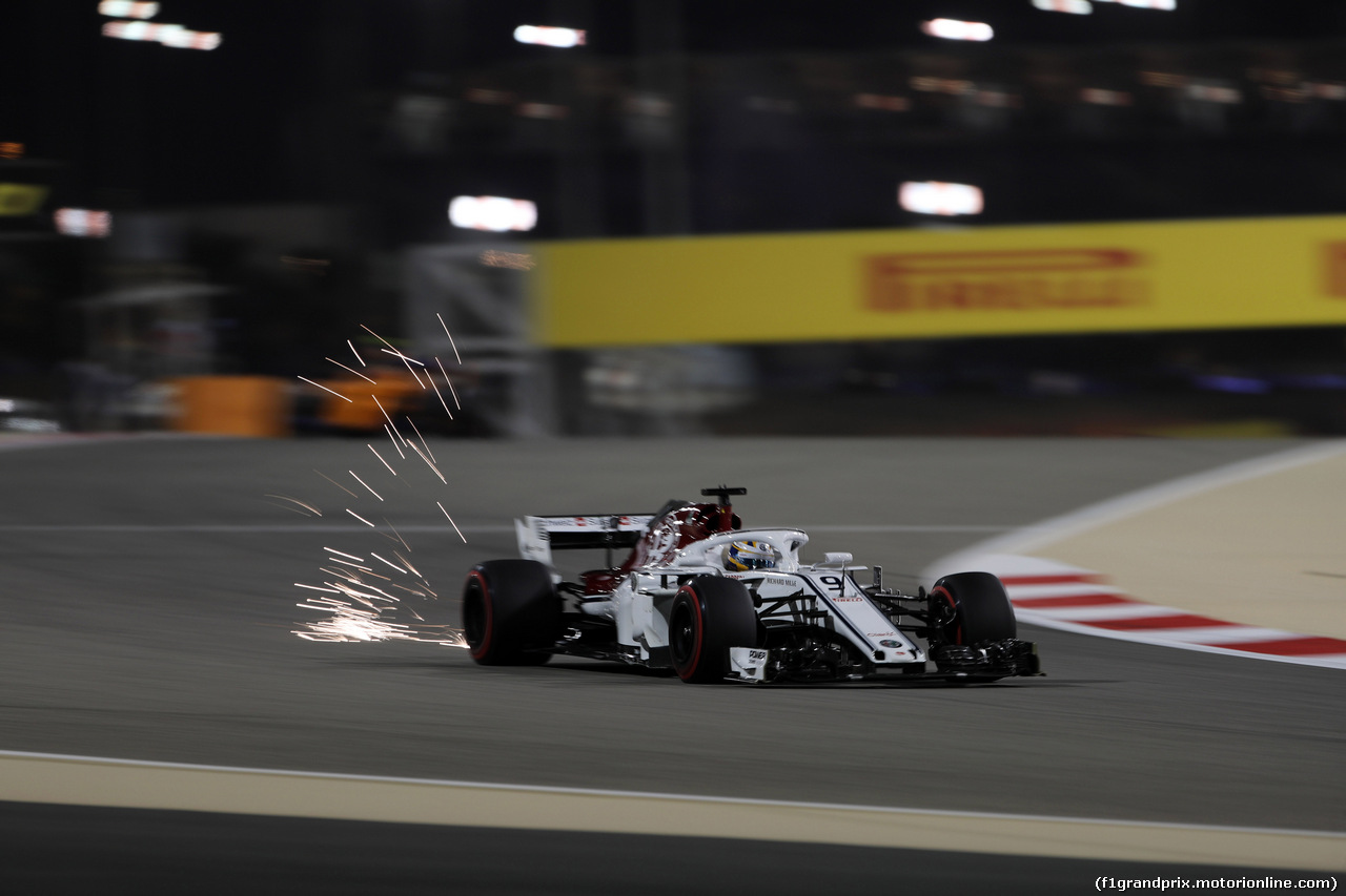 GP BAHRAIN, 06.04.2018 - Prove Libere 2, Marcus Ericsson (SUE) Sauber C37