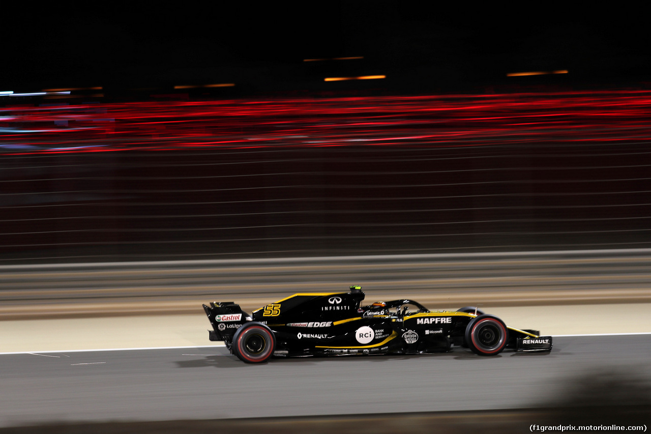 GP BAHRAIN, 06.04.2018 - Prove Libere 2, Carlos Sainz Jr (ESP) Renault Sport F1 Team RS18