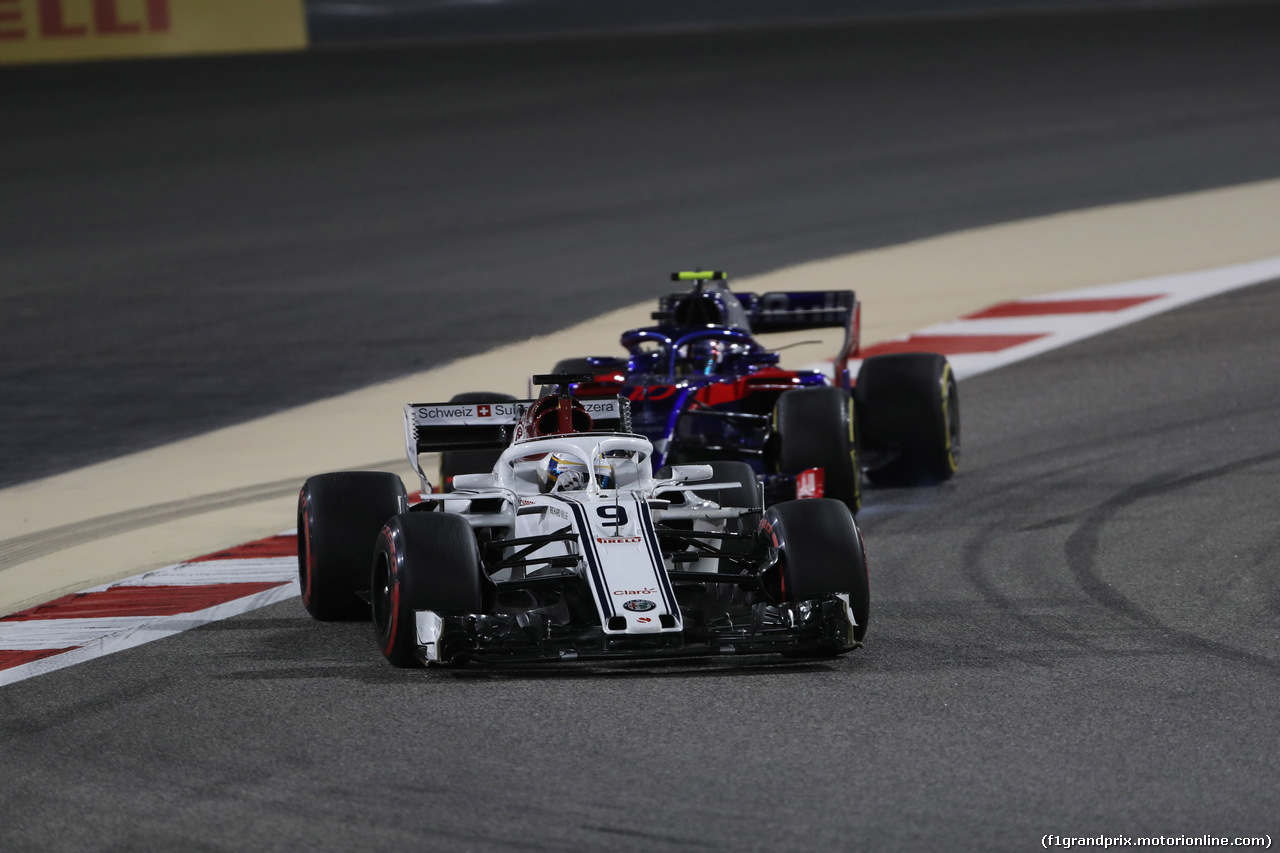GP BAHRAIN, 06.04.2018 - Prove Libere 2, Marcus Ericsson (SUE) Sauber C37