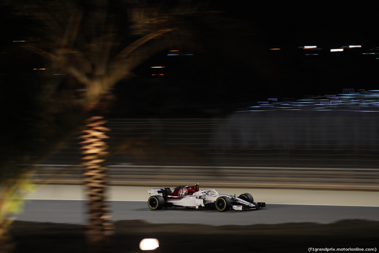 GP BAHRAIN, 06.04.2018 - Prove Libere 2, Charles Leclerc (MON) Sauber C37