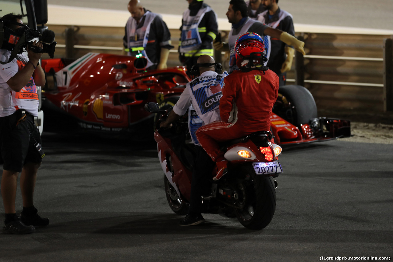 GP BAHRAIN, 06.04.2018 - Prove Libere 2, Kimi Raikkonen (FIN) Ferrari SF71H