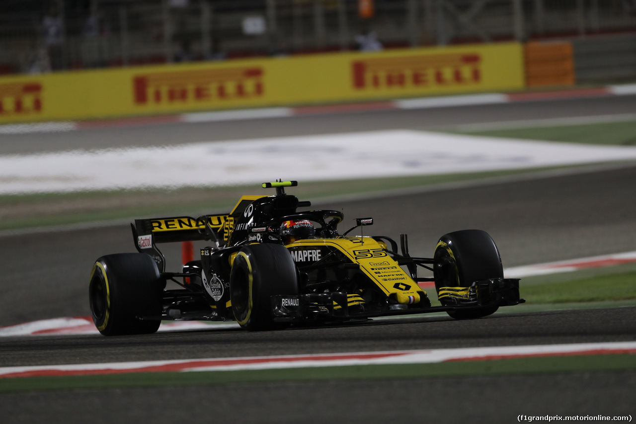 GP BAHRAIN, 06.04.2018 - Prove Libere 2, Carlos Sainz Jr (ESP) Renault Sport F1 Team RS18
