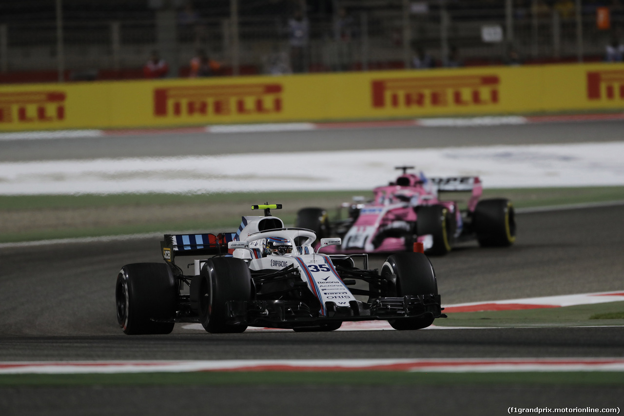 GP BAHRAIN, 06.04.2018 - Prove Libere 2, Sergey Sirotkin (RUS) Williams FW41
