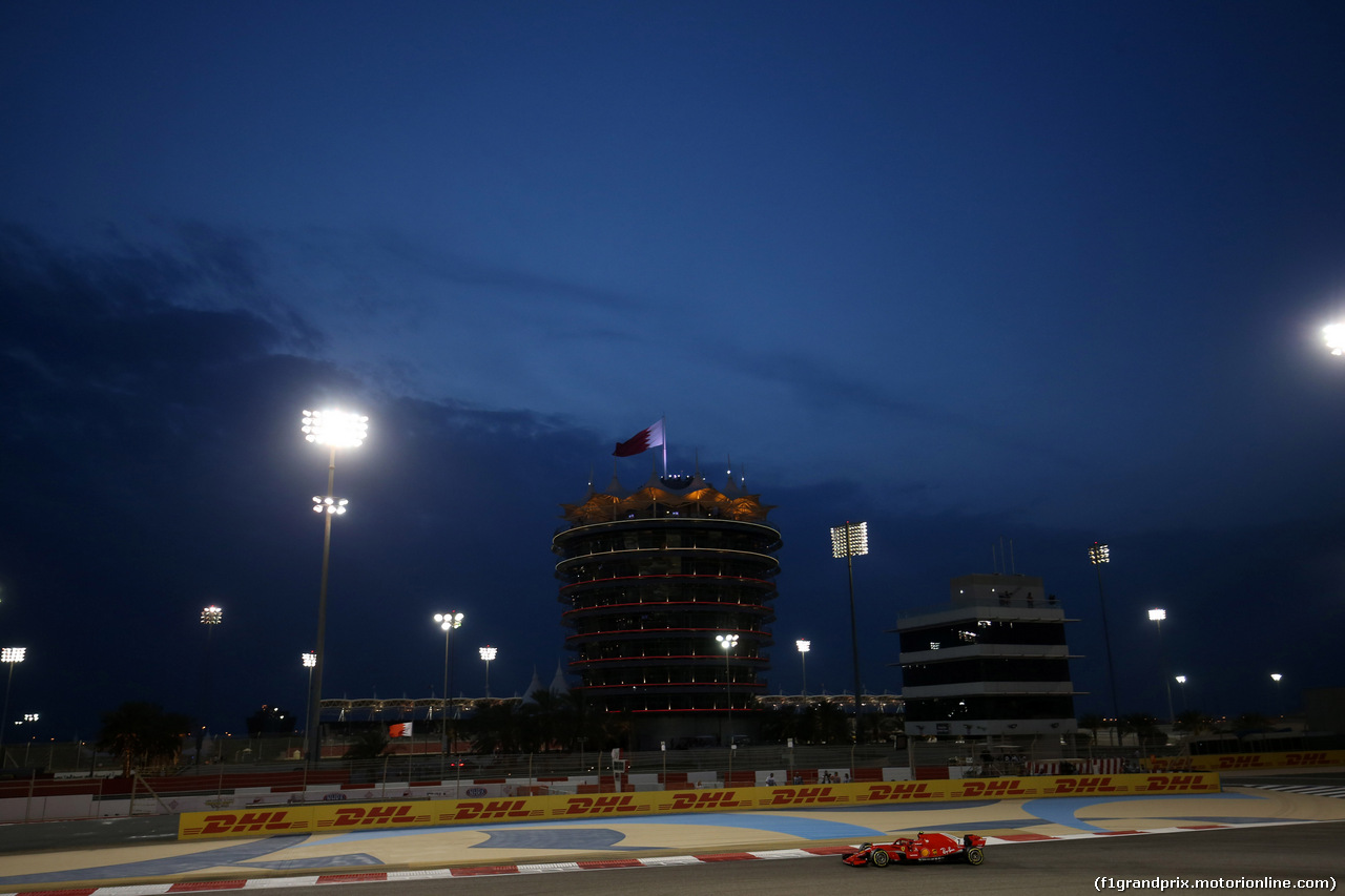 GP BAHRAIN, 06.04.2018 - Prove Libere 2, Kimi Raikkonen (FIN) Ferrari SF71H
