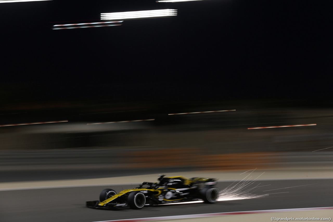 GP BAHRAIN, 06.04.2018 - Prove Libere 2, Nico Hulkenberg (GER) Renault Sport F1 Team RS18
