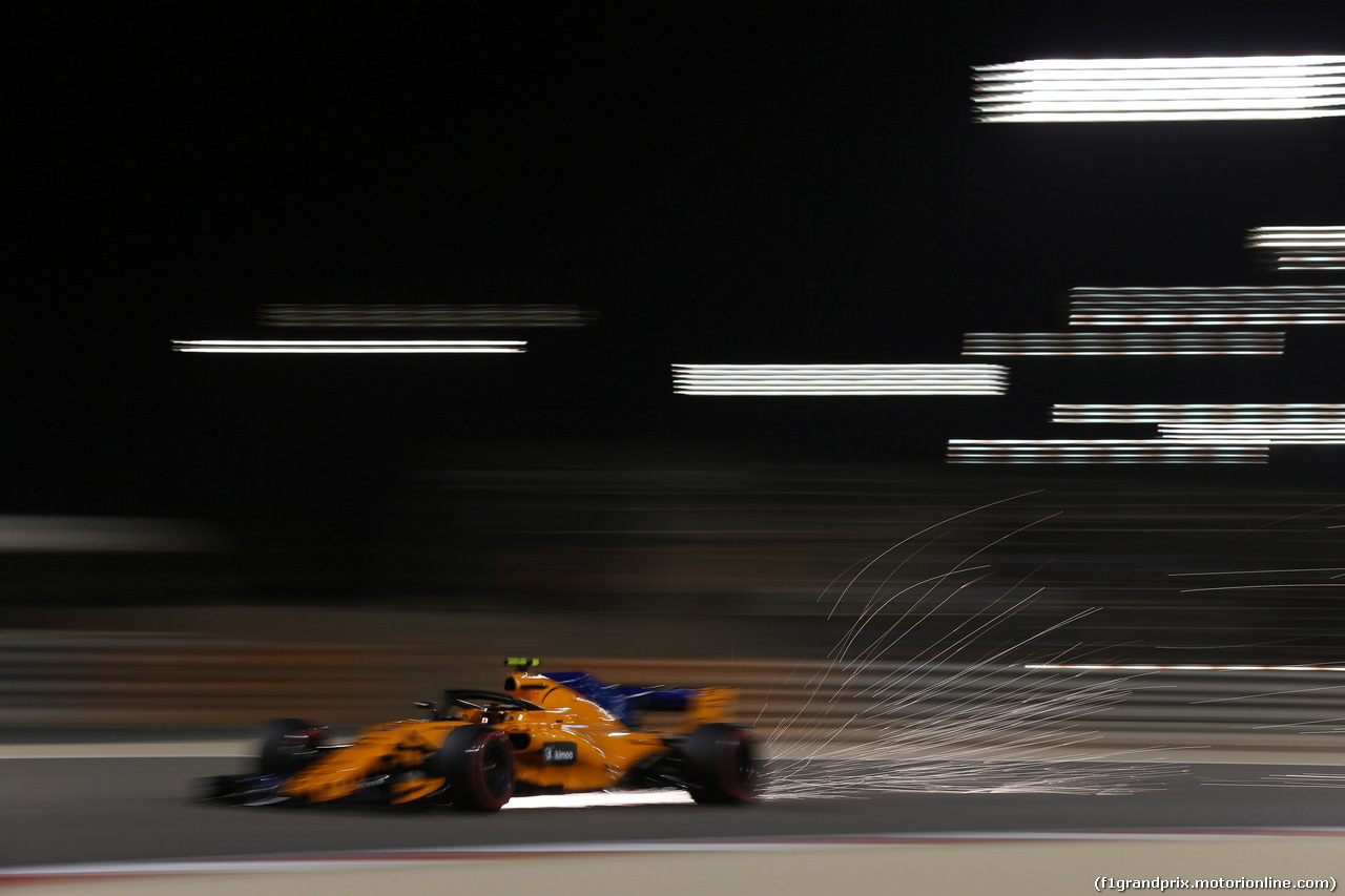 GP BAHRAIN, 06.04.2018 - Prove Libere 2, Stoffel Vandoorne (BEL) McLaren MCL33