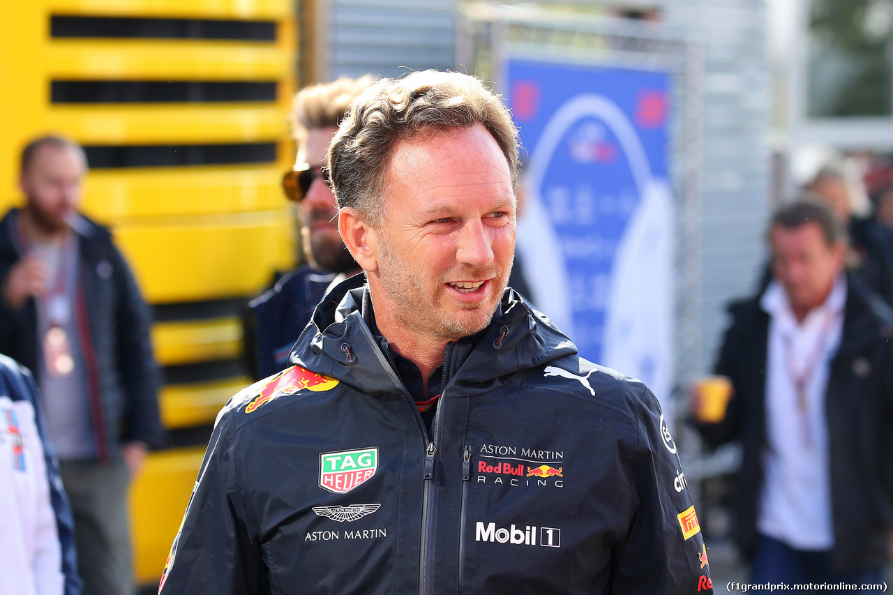 GP BELGIO, 26.08.2018 - Christian Horner (GBR), Red Bull Racing, Sporting Director