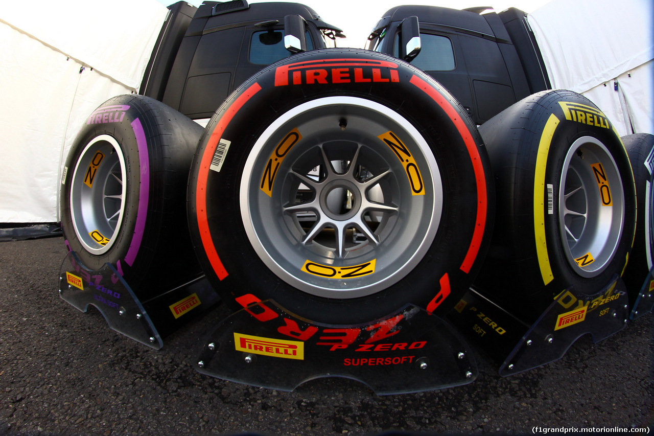 GP BELGIO, 26.08.2018 - Pirelli Tyres e OZ Wheels