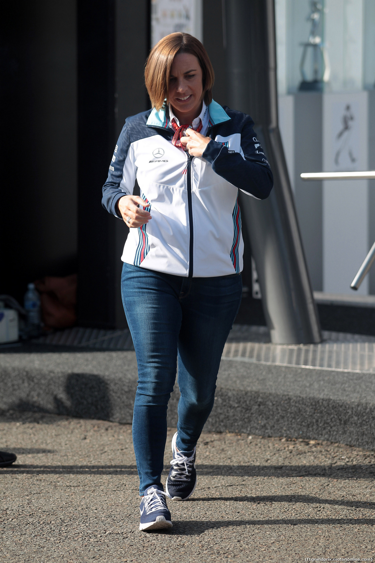 GP BELGIO, 26.08.2018 - Claire Williams (GBR) Williams Deputy Team Principal.