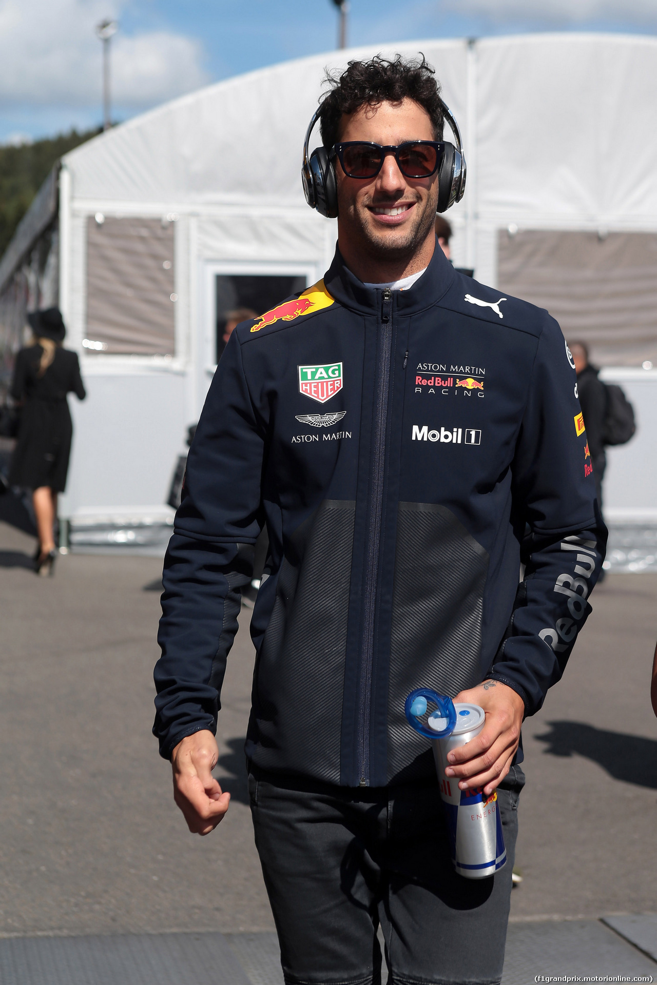 GP BELGIO, 26.08.2018 - Daniel Ricciardo (AUS) Red Bull Racing RB14