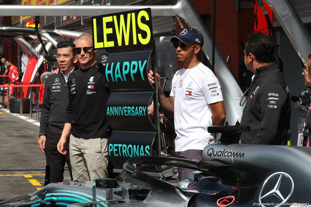 GP BELGIO, 26.08.2018 - Lewis Hamilton (GBR) Mercedes AMG F1 W09