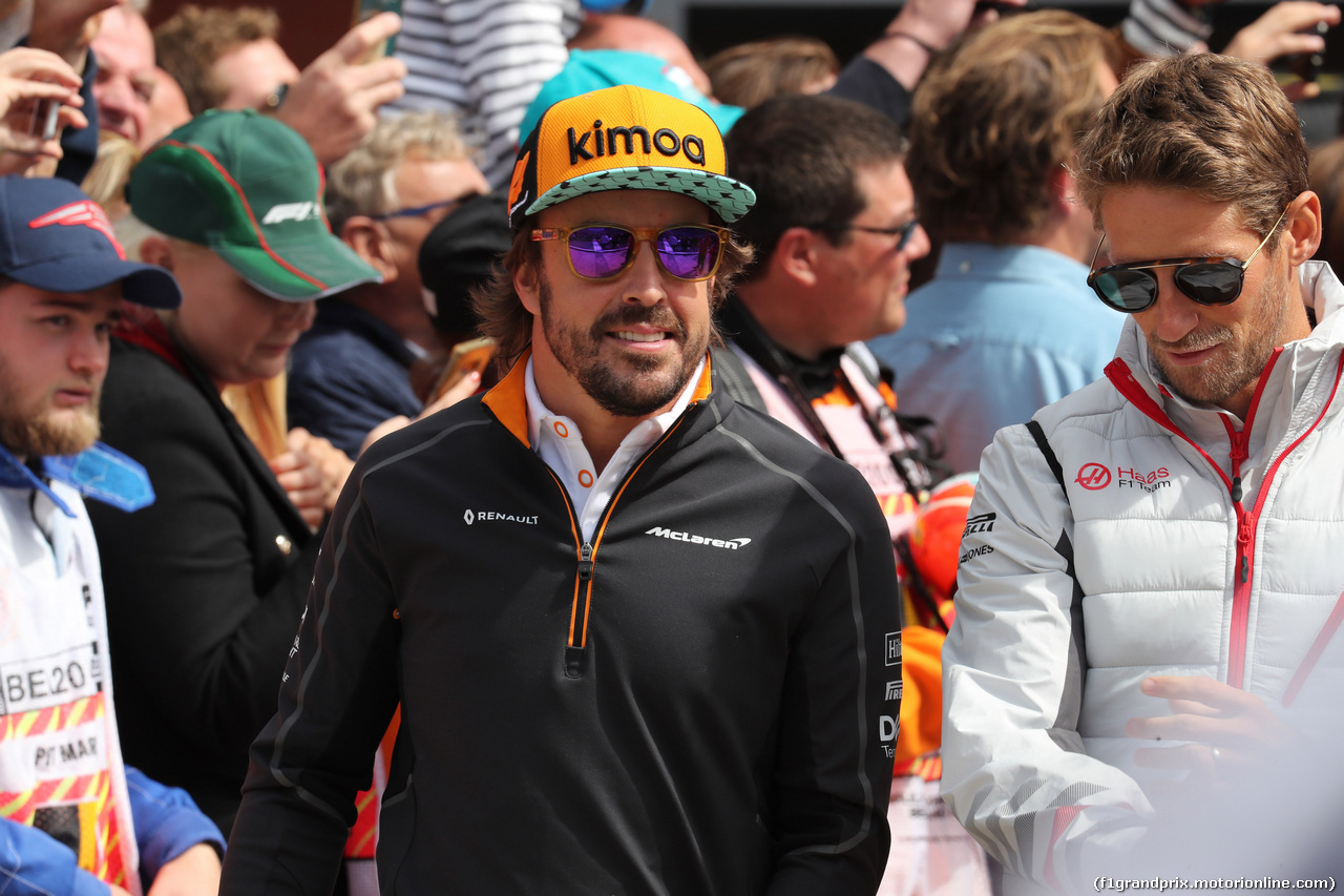 GP BELGIO, 26.08.2018 - Fernando Alonso (ESP) McLaren MCL33