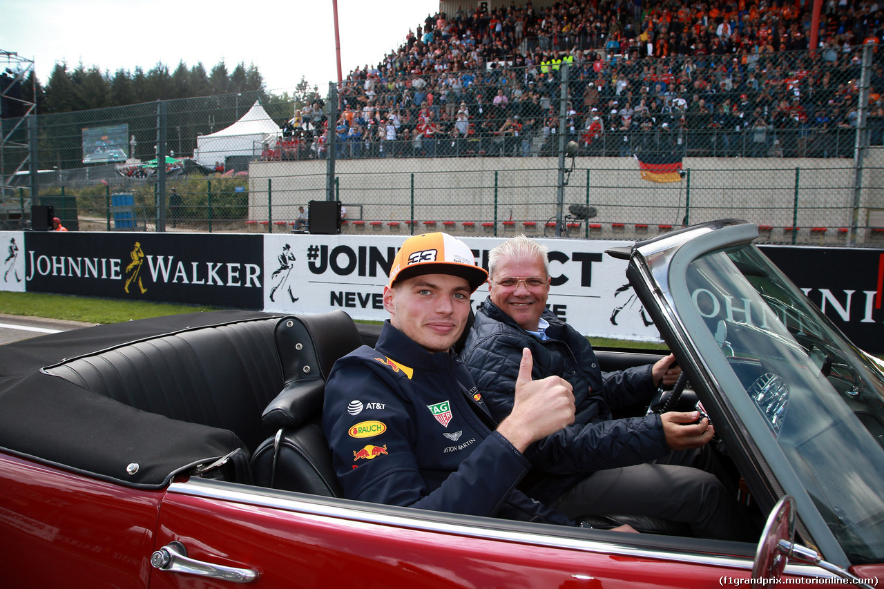 GP BELGIO, 26.08.2018 - Max Verstappen (NED) Red Bull Racing RB14