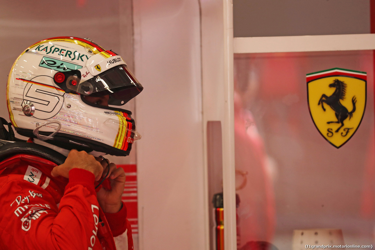 GP BELGIO, 26.08.2018 - Gara, Sebastian Vettel (GER) Ferrari SF71H