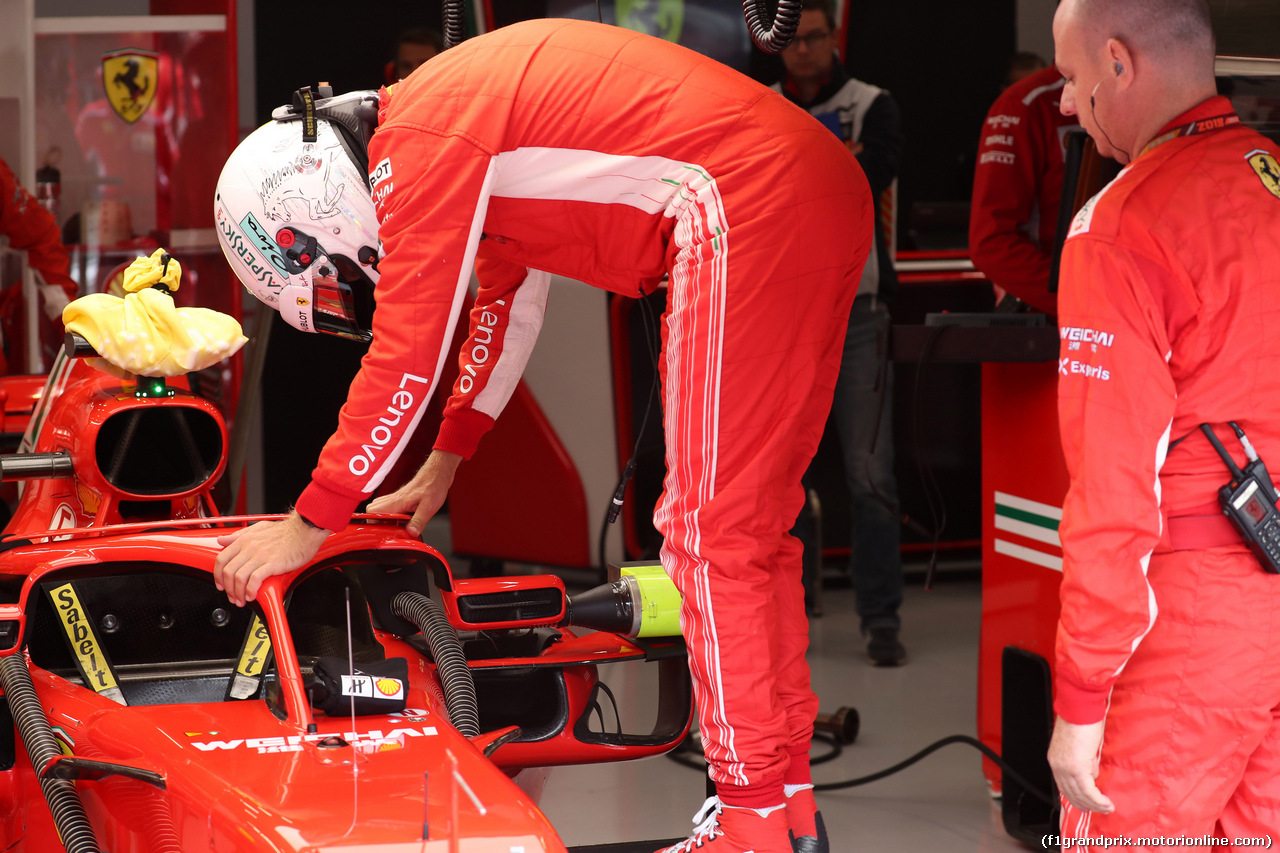 GP BELGIO, 26.08.2018 - Gara, Sebastian Vettel (GER) Ferrari SF71H