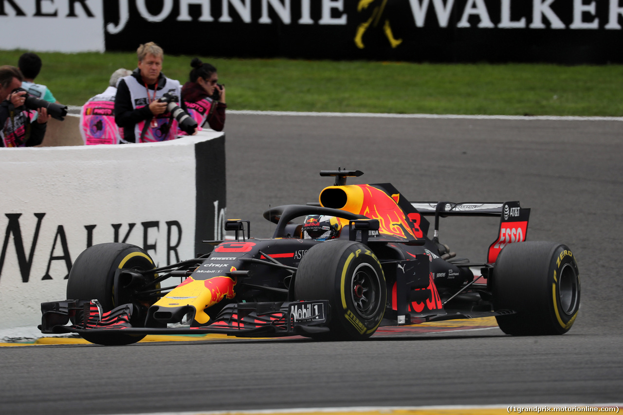GP BELGIO, 26.08.2018 - Gara, Daniel Ricciardo (AUS) Red Bull Racing RB14