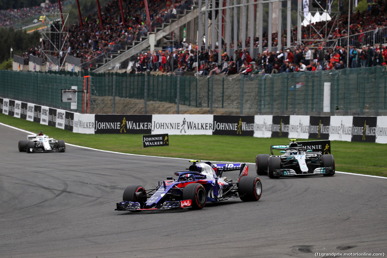 GP BELGIO, 26.08.2018 - Gara, Pierre Gasly (FRA) Scuderia Toro Rosso STR13