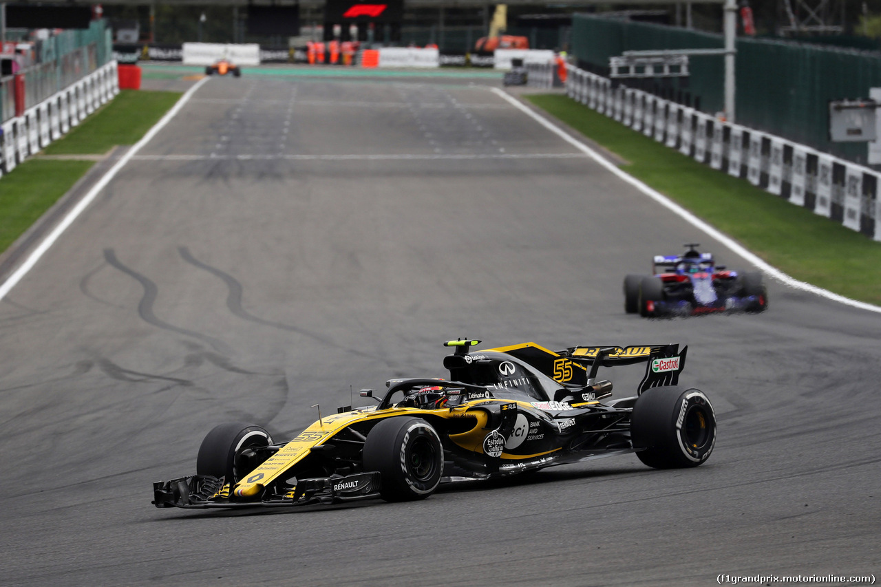 GP BELGIO, 26.08.2018 - Gara, Carlos Sainz Jr (ESP) Renault Sport F1 Team RS18