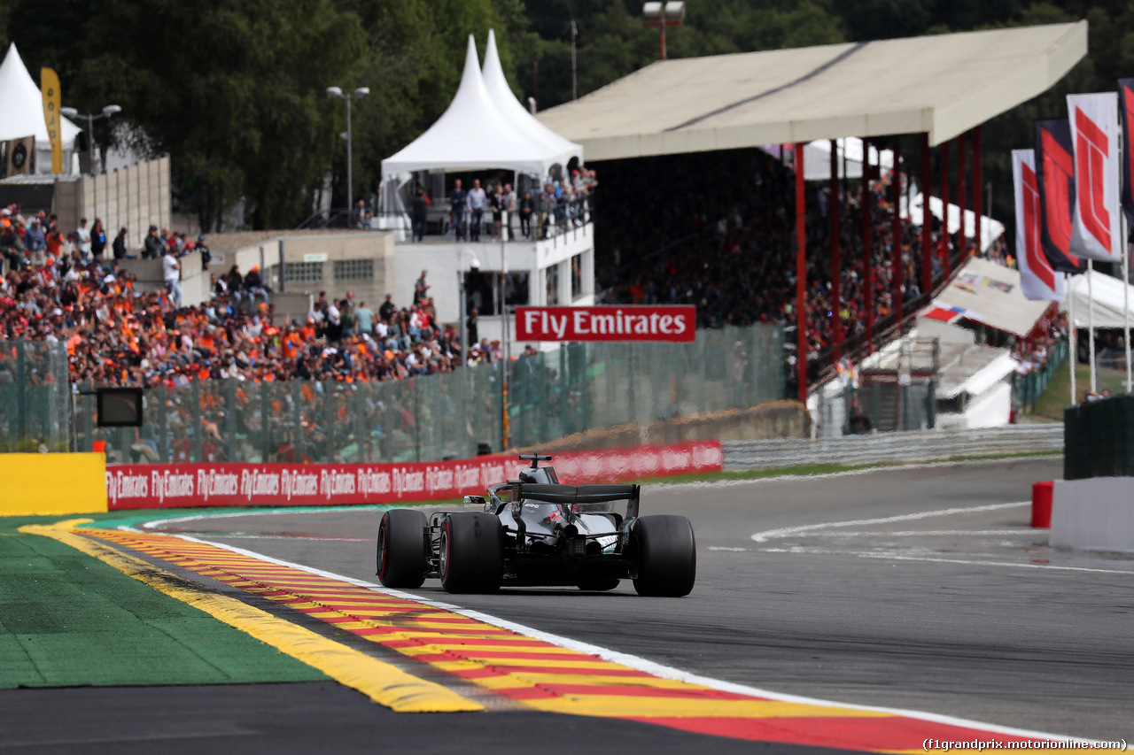GP BELGIO, 26.08.2018 - Gara, Lewis Hamilton (GBR) Mercedes AMG F1 W09