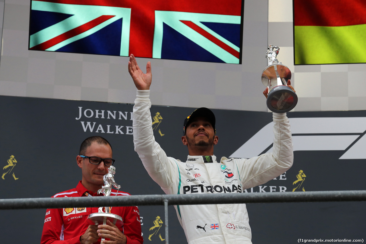 GP BELGIO, 26.08.2018 - Gara, 2nd place Lewis Hamilton (GBR) Mercedes AMG F1 W09