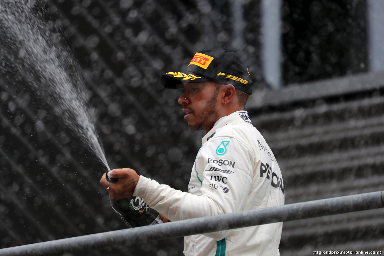GP BELGIO, 26.08.2018 - Gara, 2nd place Lewis Hamilton (GBR) Mercedes AMG F1 W09