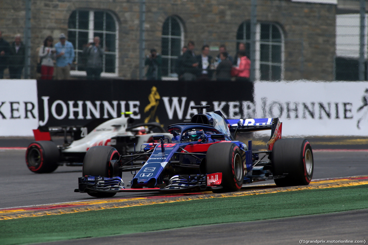 GP BELGIO, 25.08.2018 - Prove Libere 3, Brendon Hartley (NZL) Scuderia Toro Rosso STR13