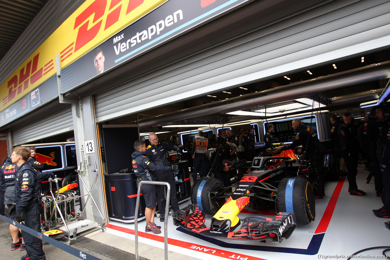 GP BELGIO, 25.08.2018 - Prove Libere 3, Max Verstappen (NED) Red Bull Racing RB14