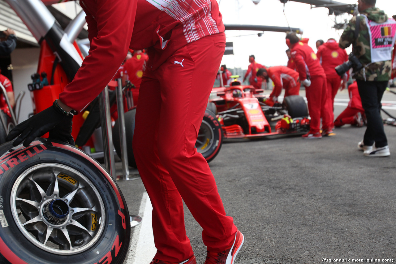 GP BELGIO, 25.08.2018 - Prove Libere 3, Kimi Raikkonen (FIN) Ferrari SF71H