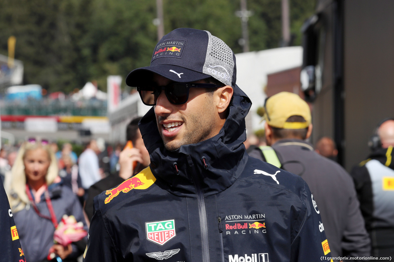 GP BELGIO, 25.08.2018 - Prove Libere 3, Daniel Ricciardo (AUS) Red Bull Racing RB14