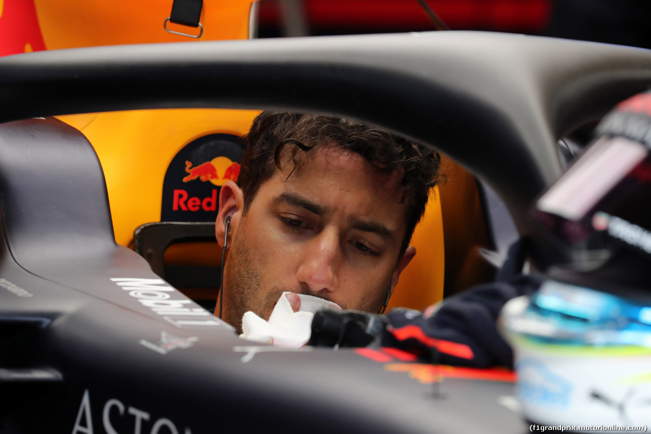 GP BELGIO, 25.08.2018 - Prove Libere 3, Daniel Ricciardo (AUS) Red Bull Racing RB14