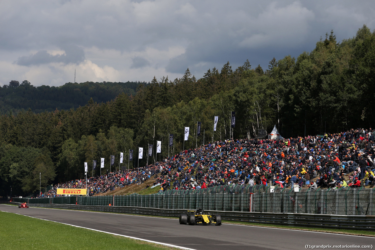 GP BELGIO, 25.08.2018 - Prove Libere 3, Nico Hulkenberg (GER) Renault Sport F1 Team RS18