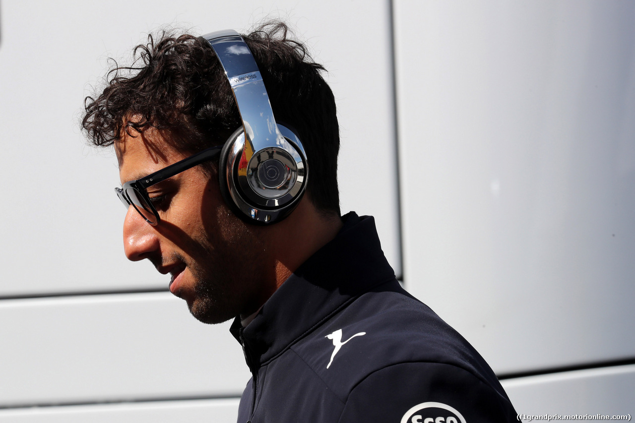 GP BELGIO, 25.08.2018 - Qualifiche, Daniel Ricciardo (AUS) Red Bull Racing RB14