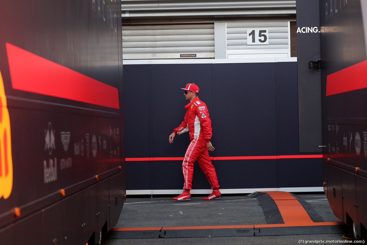 GP BELGIO, 25.08.2018 - Qualifiche, Kimi Raikkonen (FIN) Ferrari SF71H