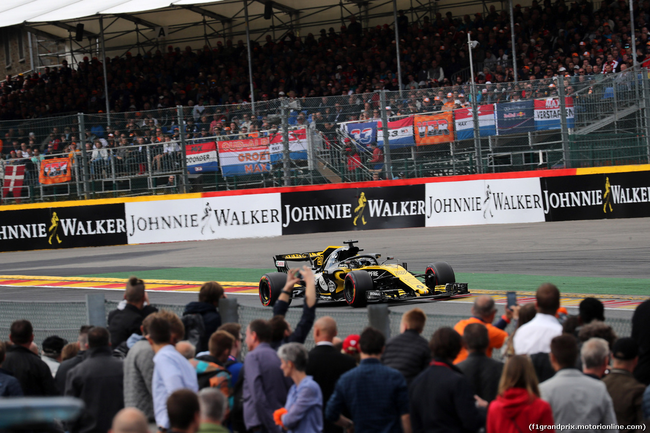 GP BELGIO, 25.08.2018 - Qualifiche, Nico Hulkenberg (GER) Renault Sport F1 Team RS18