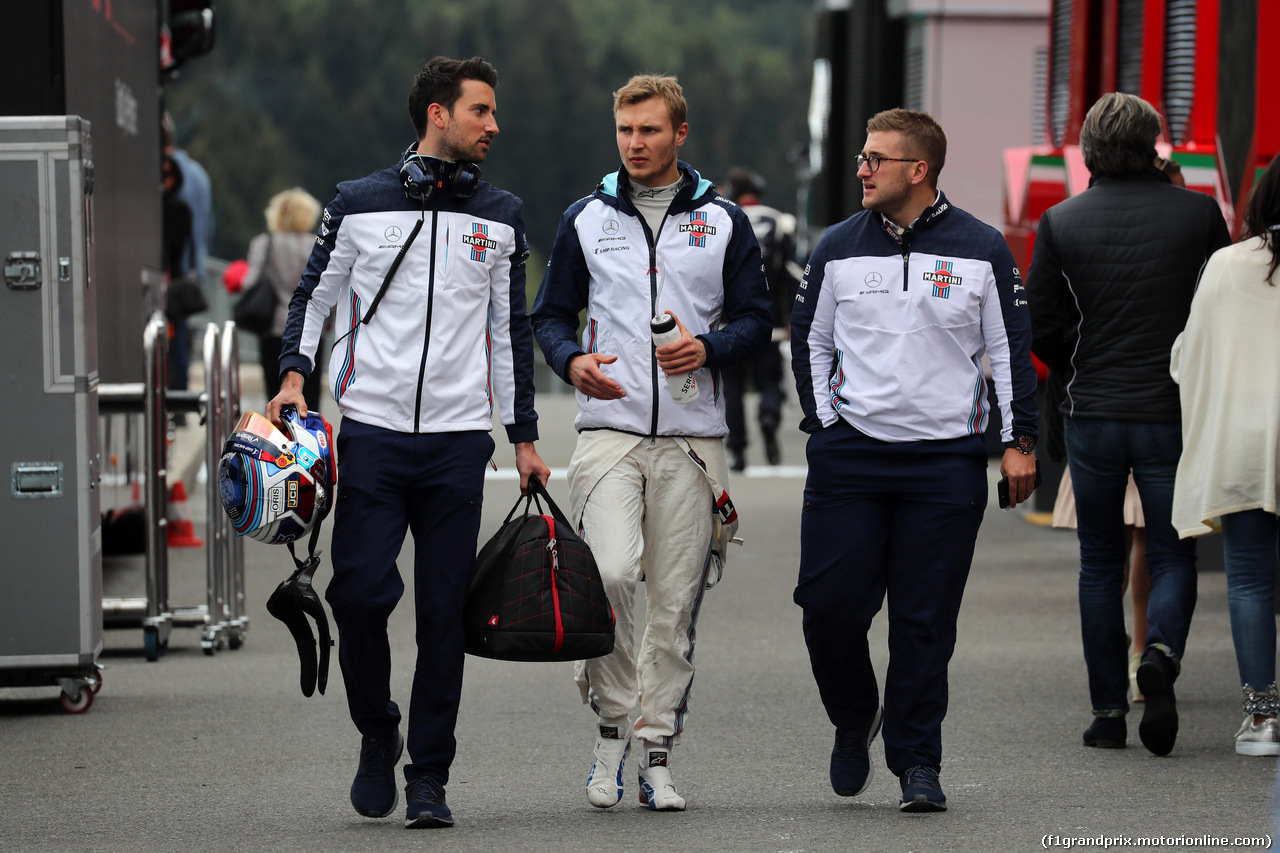 GP BELGIO, 25.08.2018 - Qualifiche, Sergey Sirotkin (RUS) Williams FW41