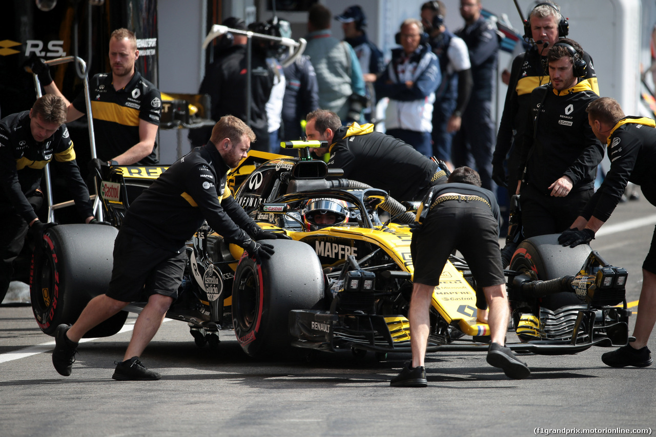GP BELGIO, 25.08.2018 - Qualifiche, Carlos Sainz Jr (ESP) Renault Sport F1 Team RS18