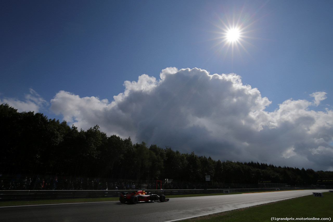 GP BELGIO, 25.08.2018 - Prove Libere 3, Max Verstappen (NED) Red Bull Racing RB14