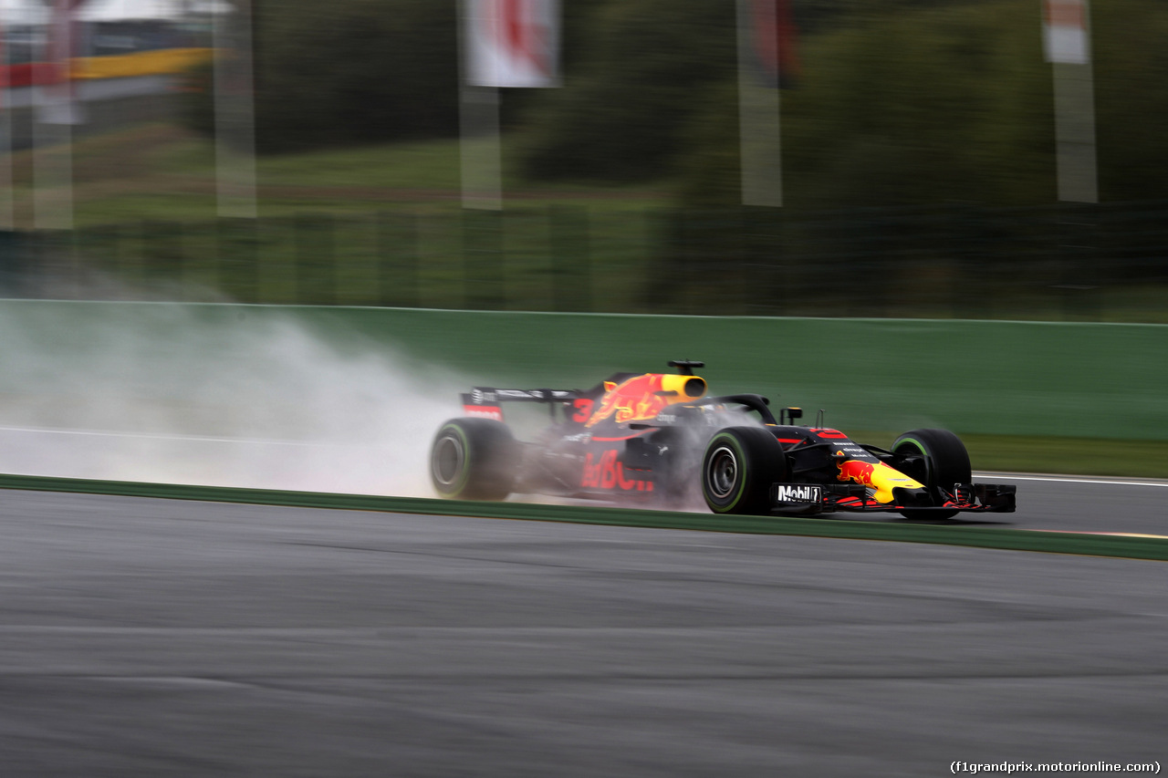 GP BELGIO, 25.08.2018 - Qualifiche, Daniel Ricciardo (AUS) Red Bull Racing RB14