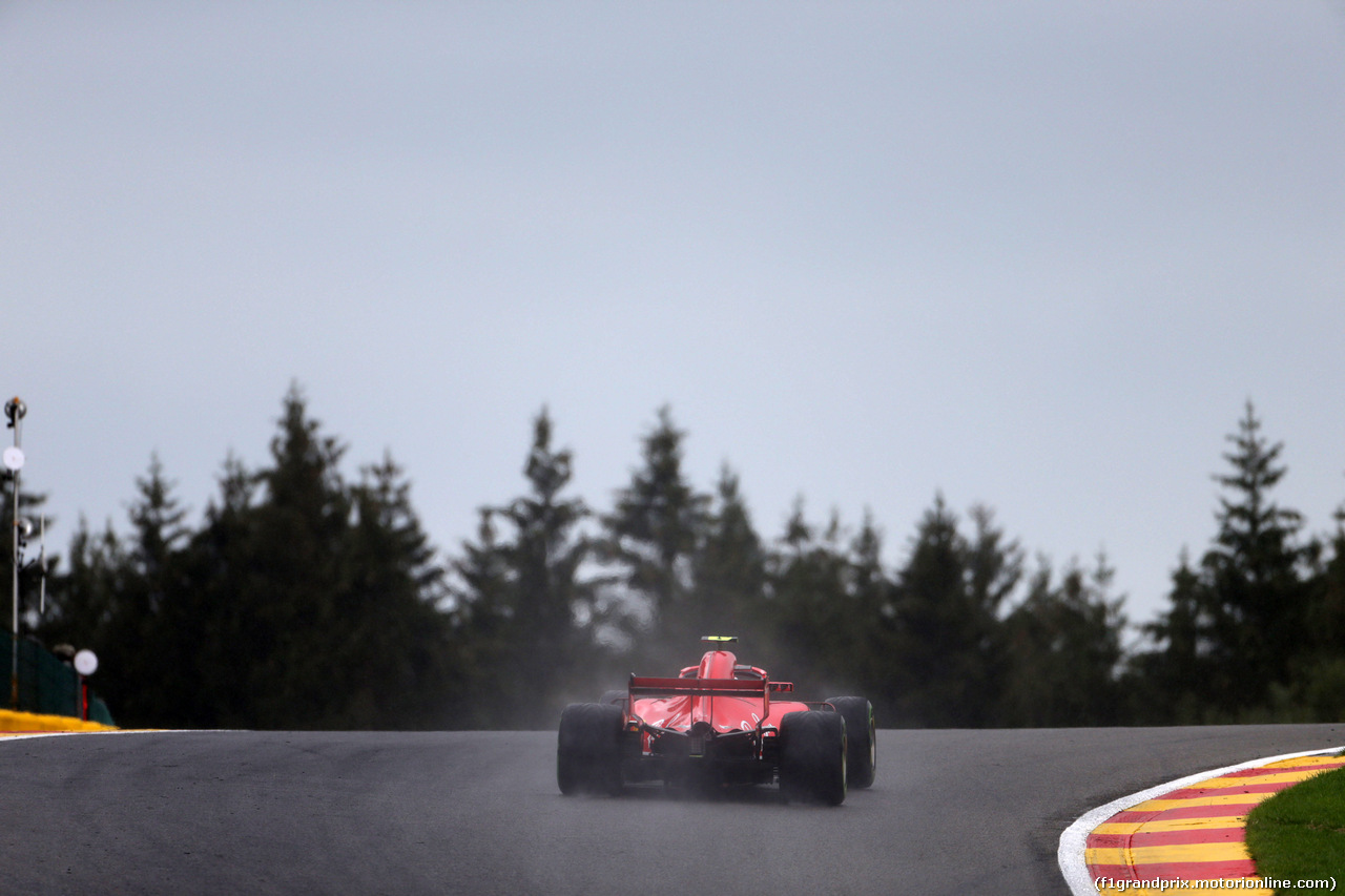 GP BELGIO, 25.08.2018 - Qualifiche, Kimi Raikkonen (FIN) Ferrari SF71H