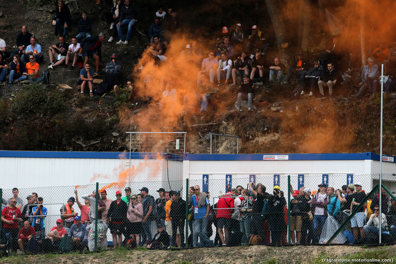 GP BELGIO, 24.08.2018 - Prove Libere 2, Fans