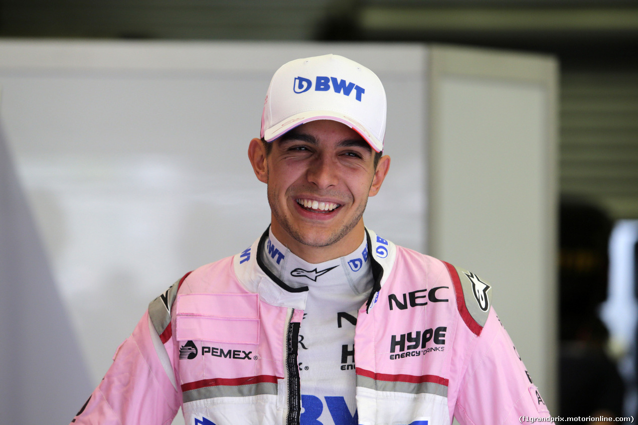 GP BELGIO, 24.08.2018 - Prove Libere 2, Esteban Ocon (FRA) Racing Point Force India F1 VJM11