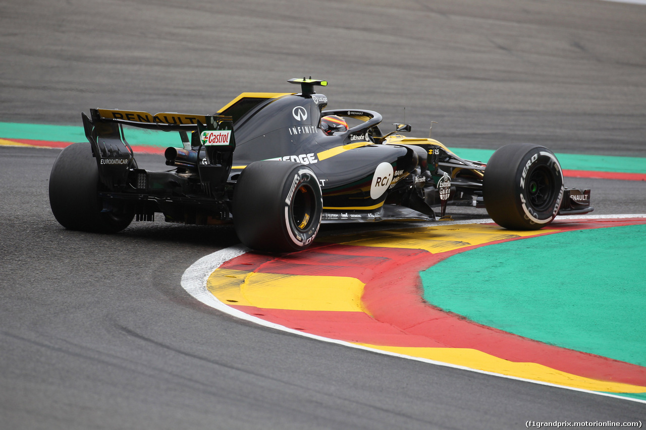 GP BELGIO, 24.08.2018 - Prove Libere 2, Carlos Sainz Jr (ESP) Renault Sport F1 Team RS18