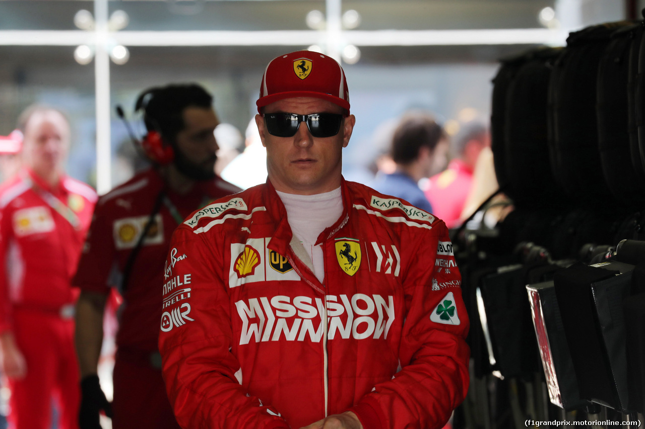 GP BRASILE, 11.11.2018 - Gara, Kimi Raikkonen (FIN) Ferrari SF71H