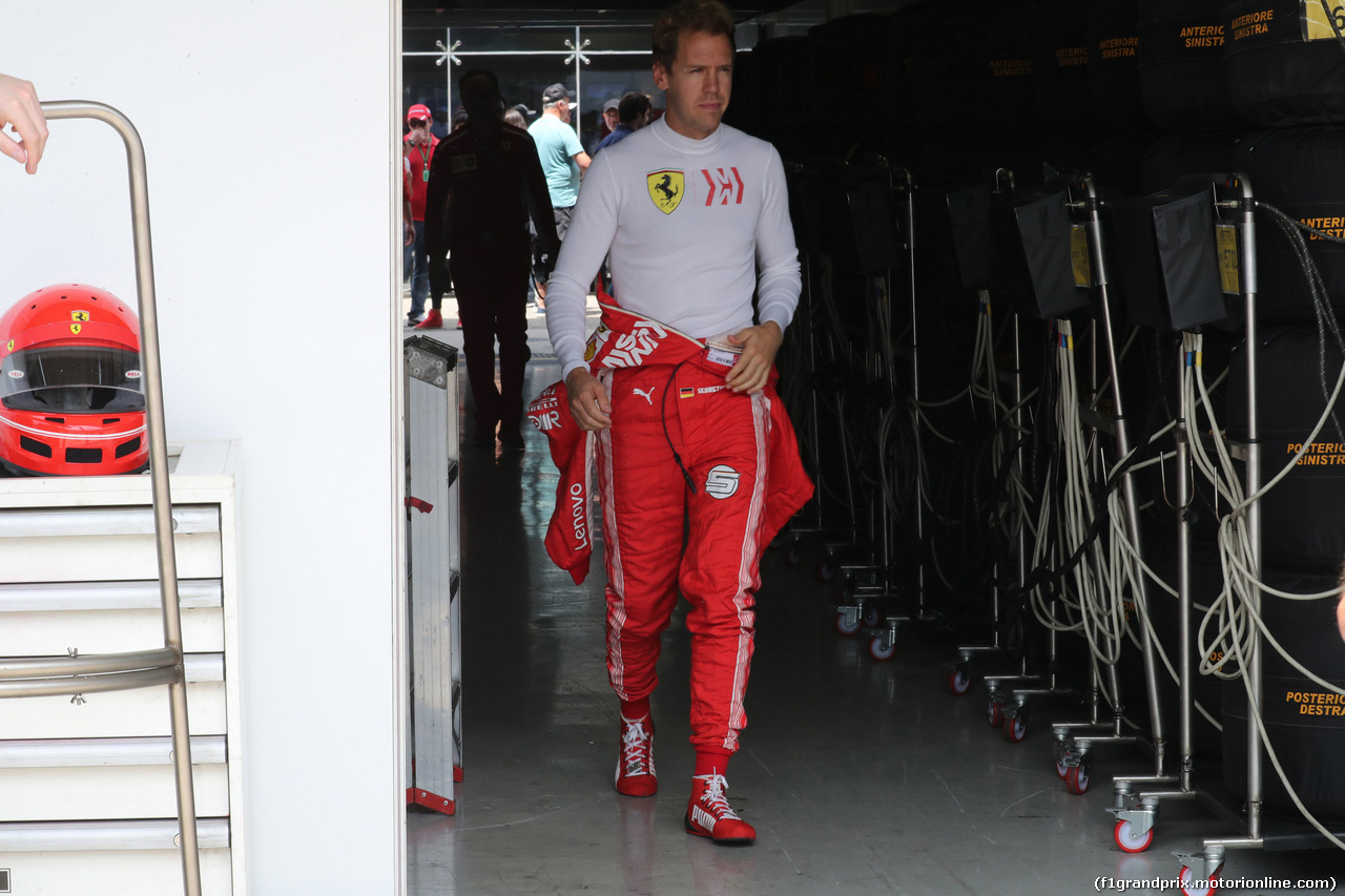 GP BRASILE, 11.11.2018 - Gara, Sebastian Vettel (GER) Ferrari SF71H