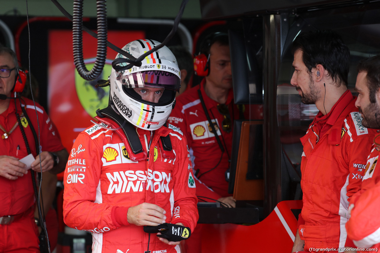 GP BRASILE, 11.11.2018 - Gara, Sebastian Vettel (GER) Ferrari SF71H