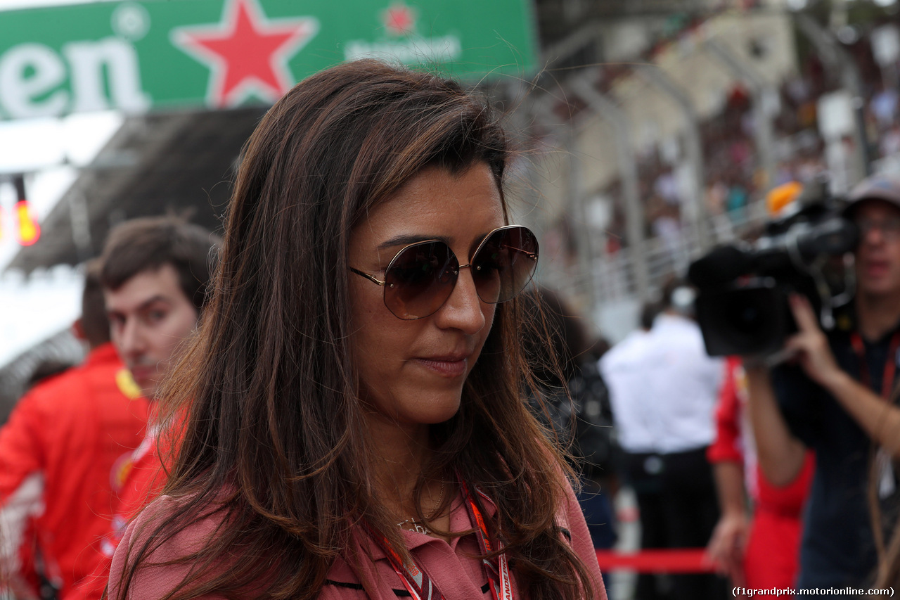 GP BRASILE, 11.11.2018 - Gara, Fabiana Flosi (BRA), Wife of Bernie Ecclestone