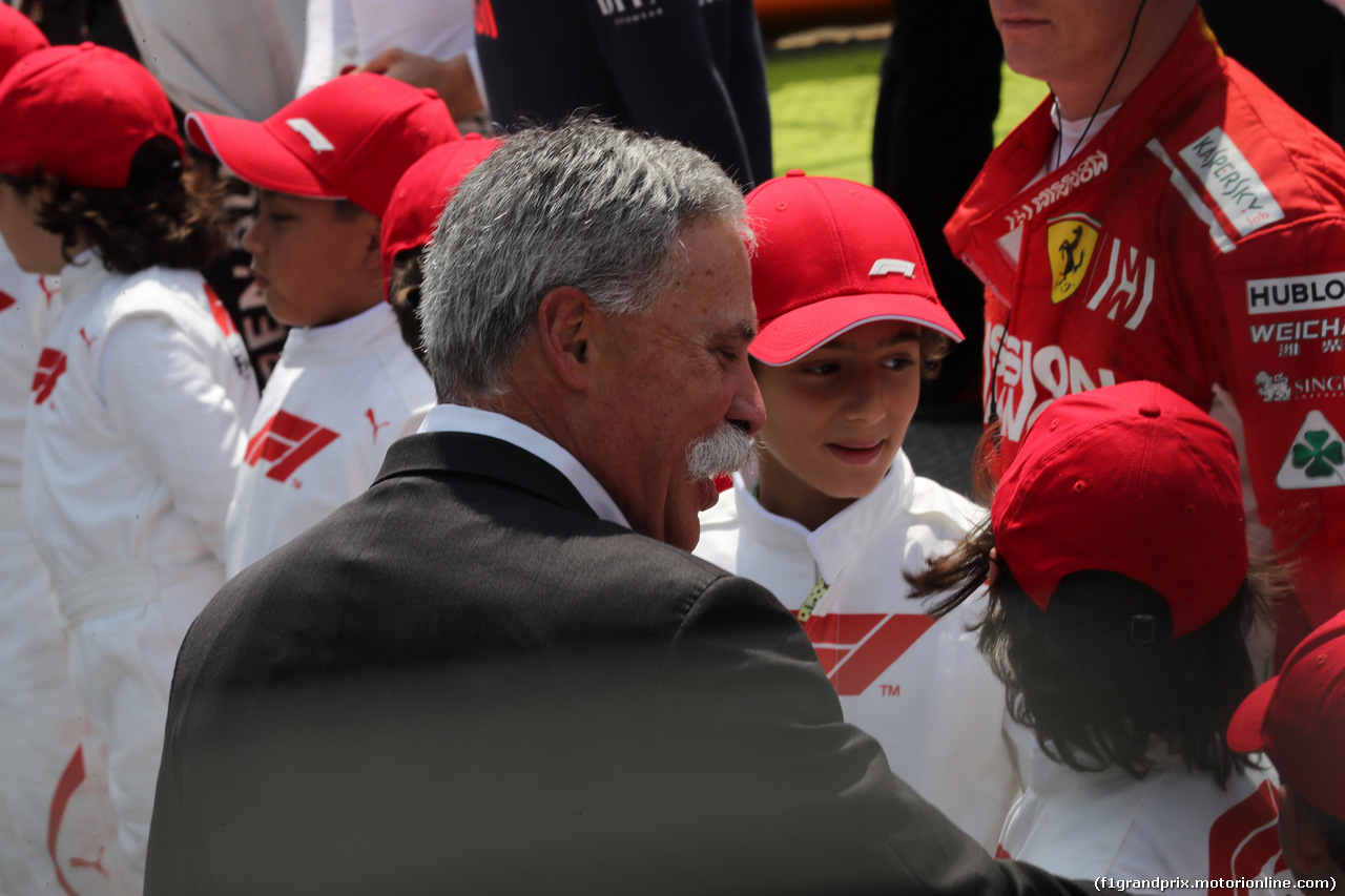 GP BRASILE, 11.11.2018 - Gara, Chase Carey (USA) Formula One Group Chairman