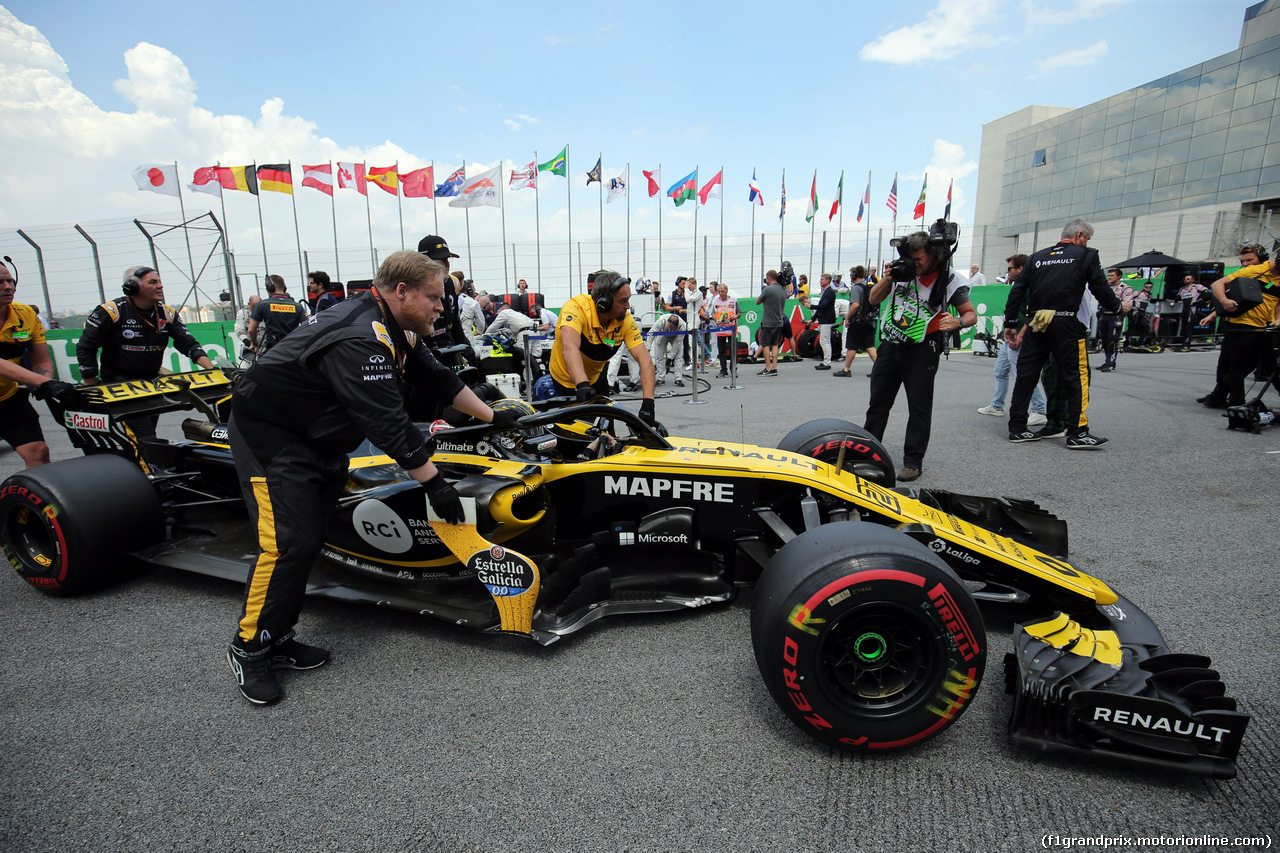 GP BRASILE, 11.11.2018 - Gara, Nico Hulkenberg (GER) Renault Sport F1 Team RS18