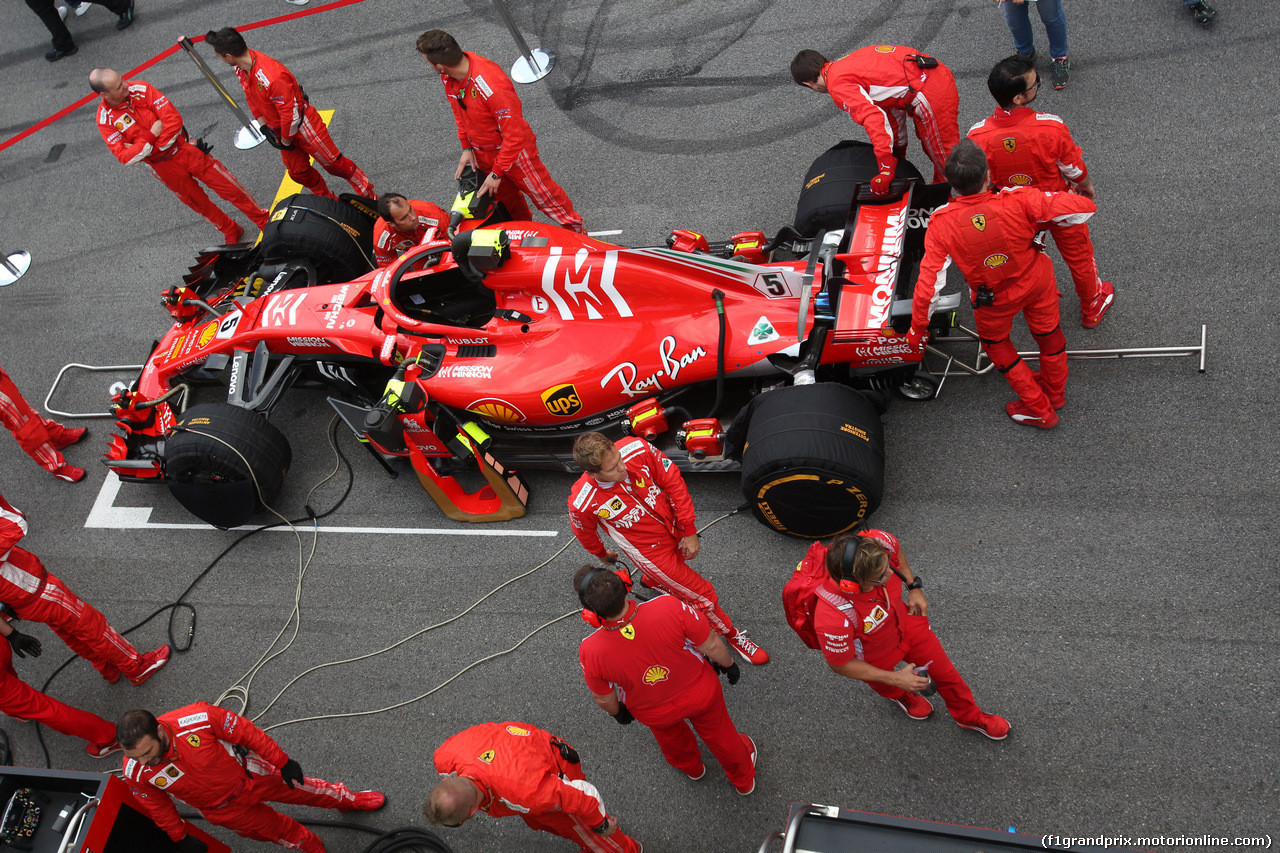 GP BRASILE, 11.11.2018 - Gara, Sebastian Vettel (GER) Ferrari SF71H